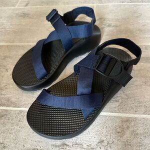 CHACO Z1 CLASSIC LINEAR BLUE 7 NWOT